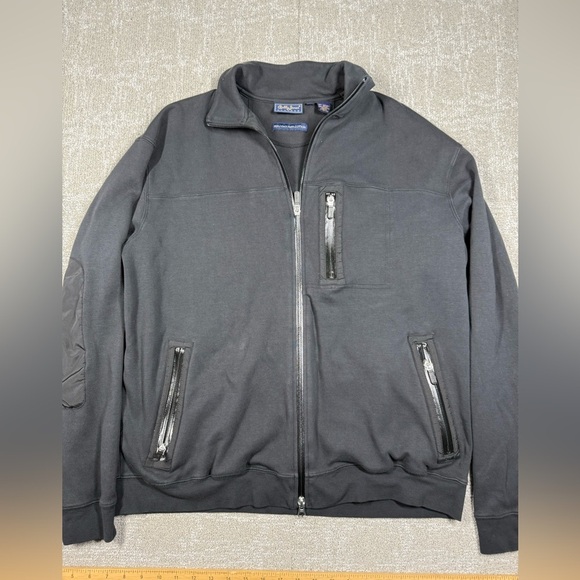 Bobby Jones Peruvian Pima Cotton Mens Full Zip Long Sleeve Player Jacket Sz XL - Picture 1 of 7